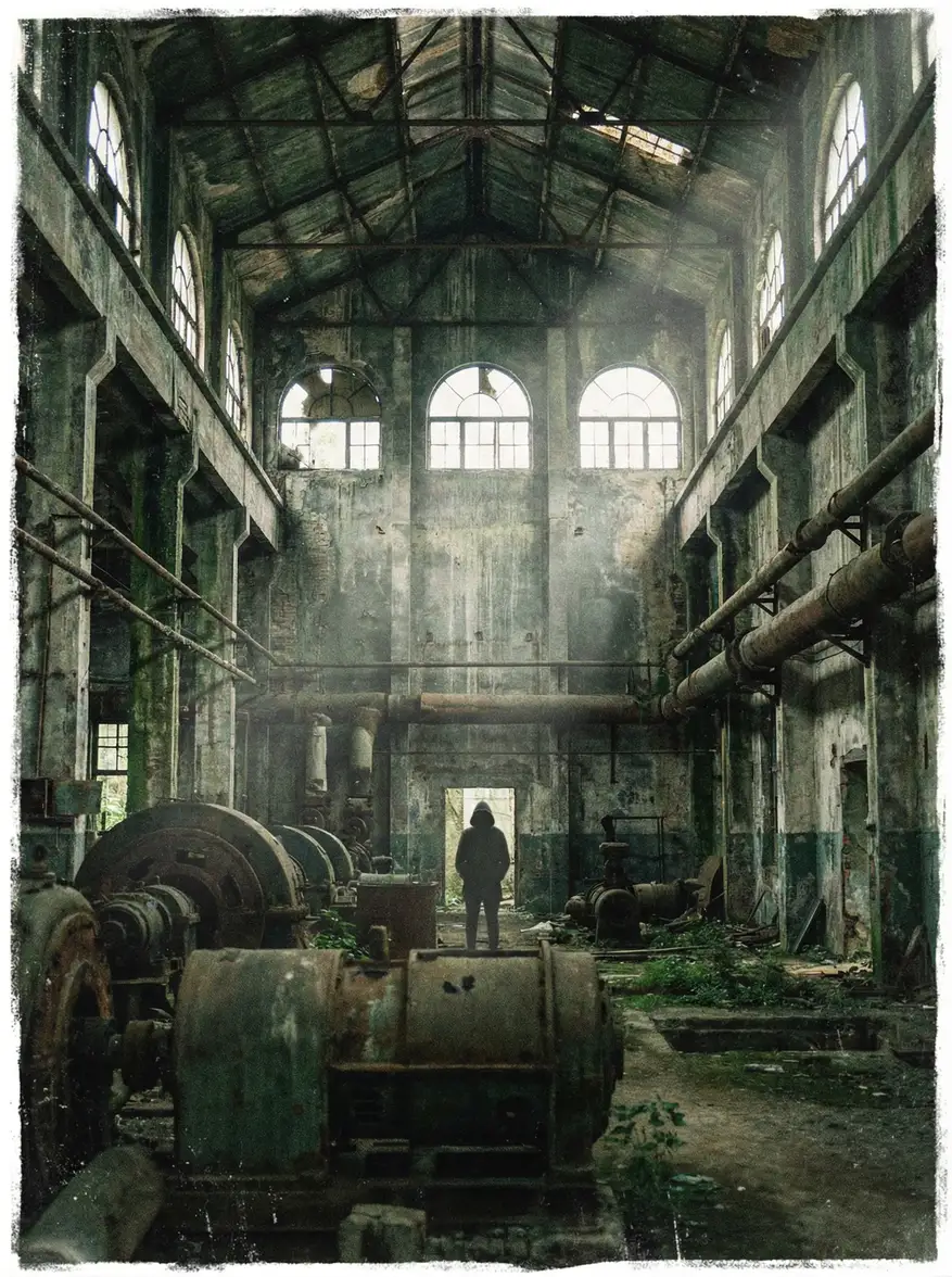 独立电影《废墟之光》海报 - 国产传媒